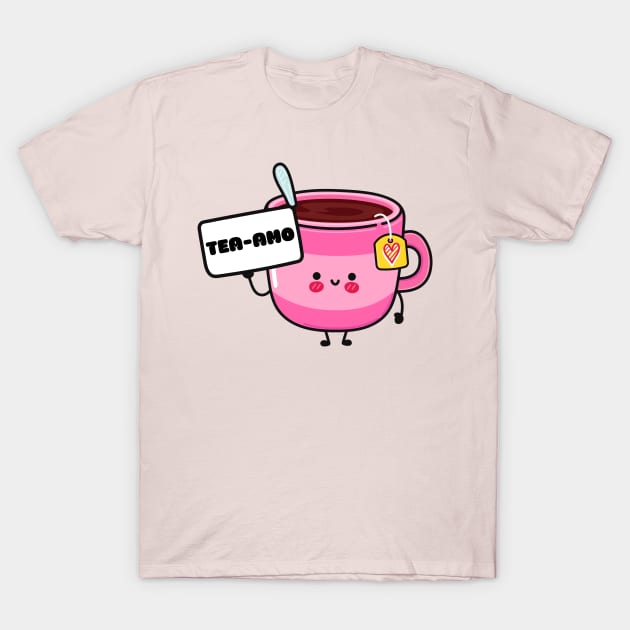 TEA-AMO T-Shirt by Creativity Haven